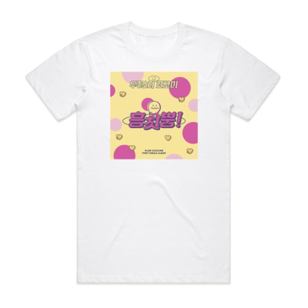 WJSN CHOCOME Hmph Album Cover T-Shirt Vit XL