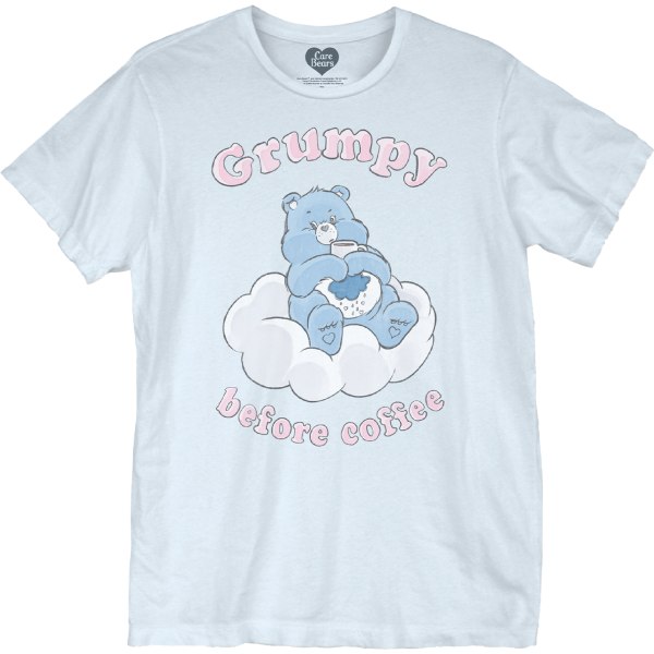 Grumpy Before Coffee Care Bears T-Shirt S