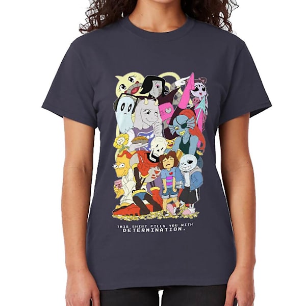 Undertale T-paita black M