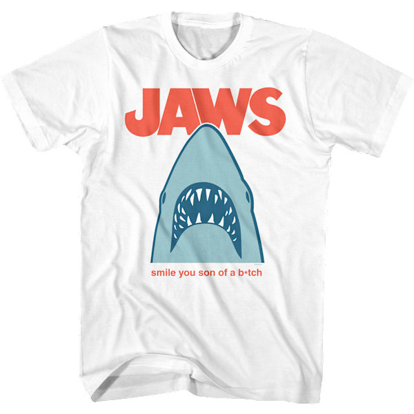 Smile You Son Of A Bitch Jaws T-Shirt L