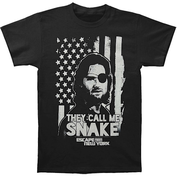 Escape From New York Snake Flag T-skjorte M