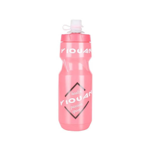 710ml Vandflaske til Cykling, Vandsportsaktiviteter, Camping, Vandreture - Cykeludstyr - Pink