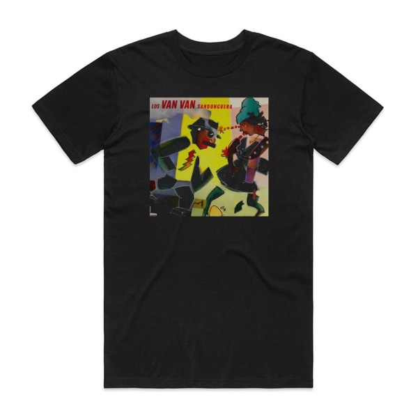 Los Van Van Sandunguera Album Cover T-Shirt Svart M