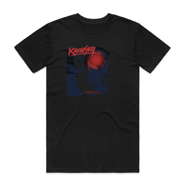 Kavinsky Nightcall Album Cover T shirt Svart XXXL XXXL Fyndiq