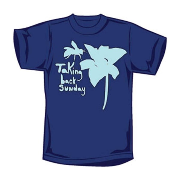 Taking Back Sunday Flower Sting T-shirt L