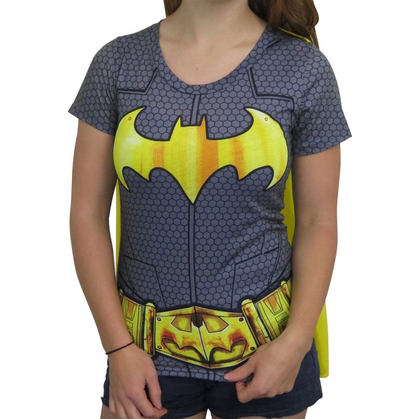 Dam DC Comics Batgirl Caped Costume Shirt Ny S