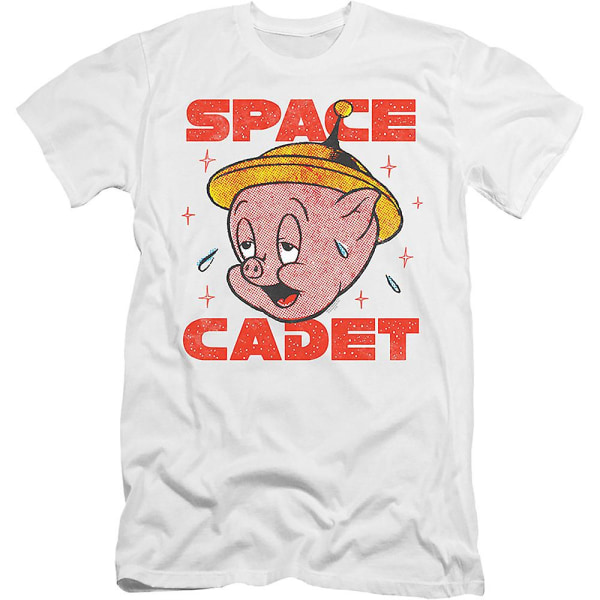 Space Cadet Porky Pig Looney Tunes T-skjorte L