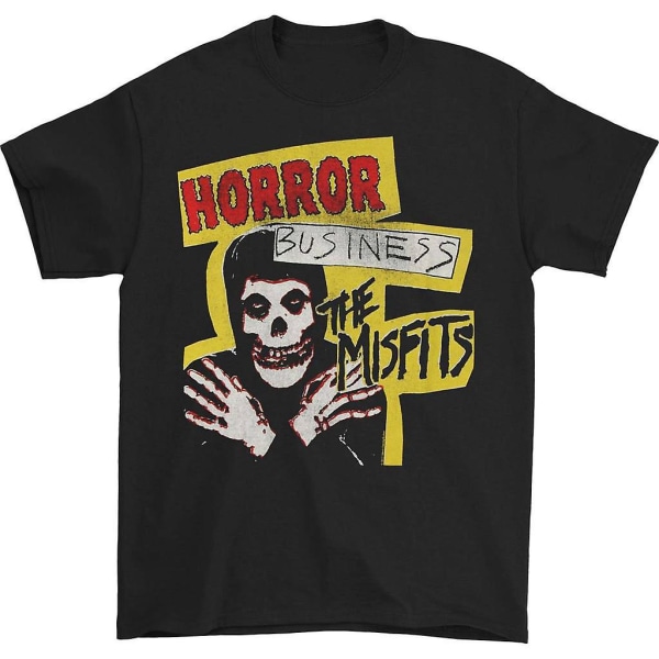 Misfits Distressed Horror Business T-paita L