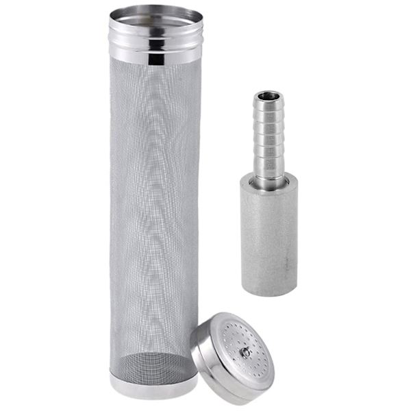 0,5 Mikron Diffusionssten med Öls torrhumlefilter, 300 Mikron Mask Rostfritt Stål Humlefilter ca