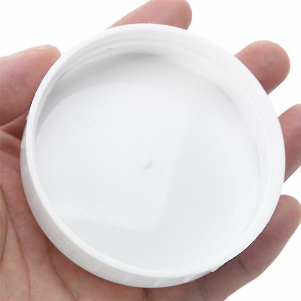 20 stk plastlokk med ribbe for 86 mm standard vanlige munn syltetøyglass