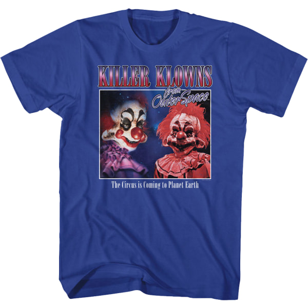 Cirkusen kommer Killer Klowns från yttre rymden T-shirt S