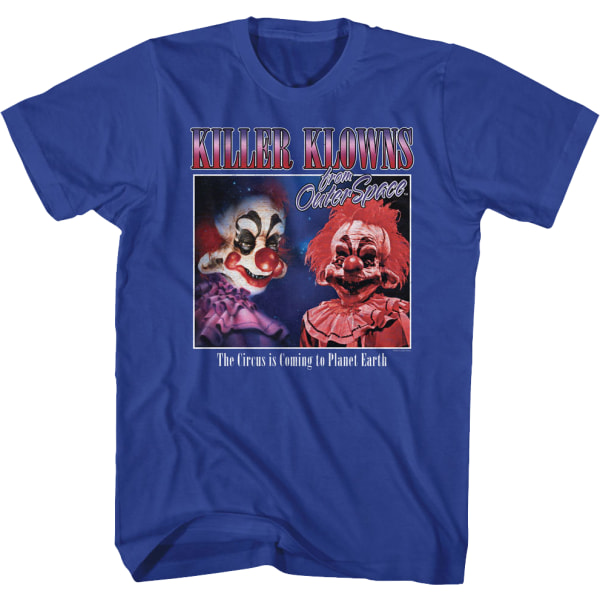 The Circus Is Coming Killer Klowns From Outer Space T-skjorte S