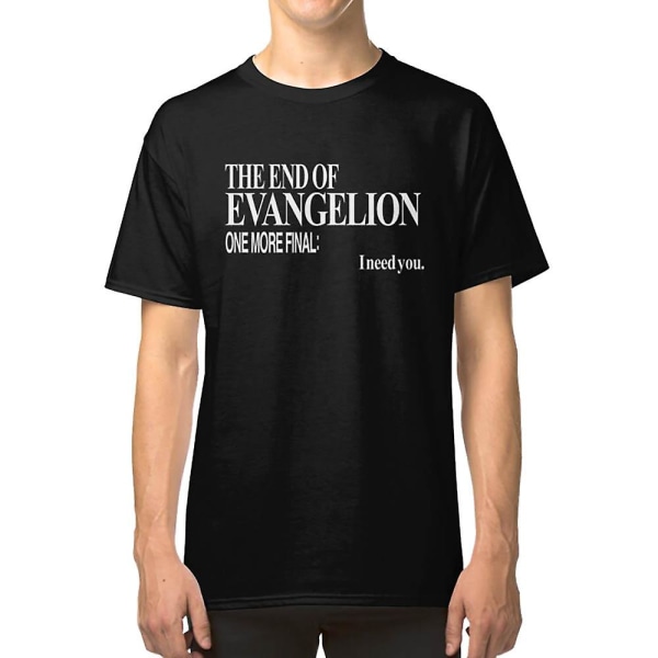 Neon Genesis Evangelion - Tarvitsen sinua. T-paita XXXL