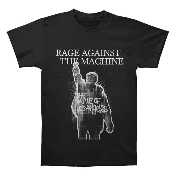 Rage Against The Machine BOLA Album Cover Sporer Svart T-skjorte L