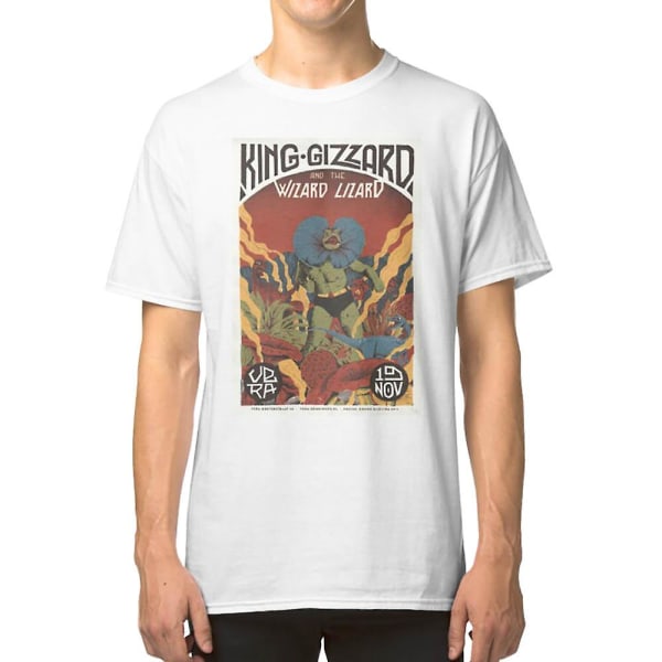 King Gizzard and the Lizard Wizard turné-tröja XXL