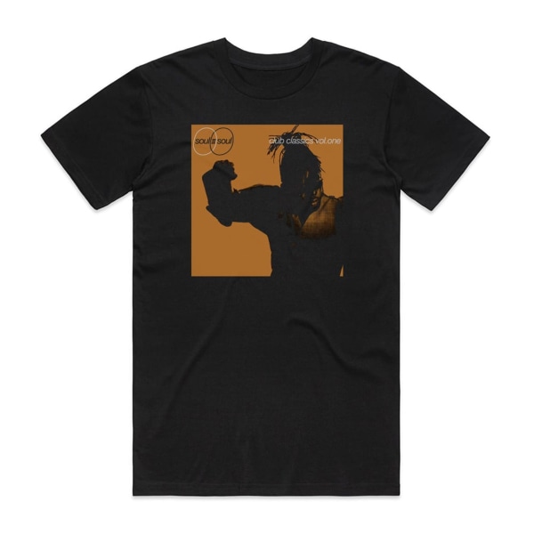 Soul II Soul Club Classics Volume One Album Cover T-Shirt Sort L