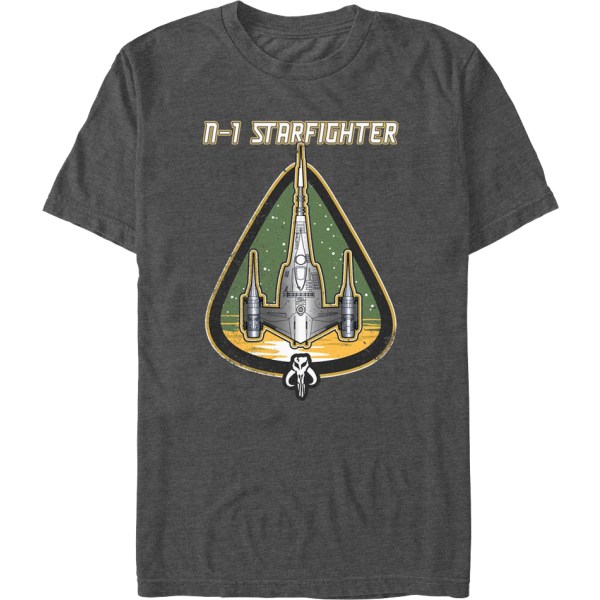 N-1 Starfighter Mandalorian Star Wars T-shirt XXXL