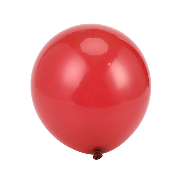 200 Ruby Ballonger Nye Blanke Metall Perle Latex Ballonger Krom Metall Fargede Ballonger w