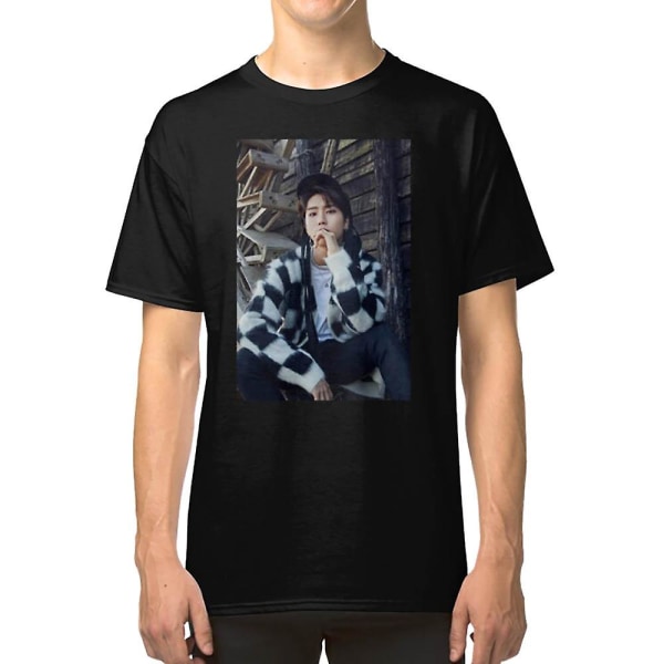 Han Jisung astronaut Levanter logotyp Stray Kids 3RACHA poster 2 T-shirt XL