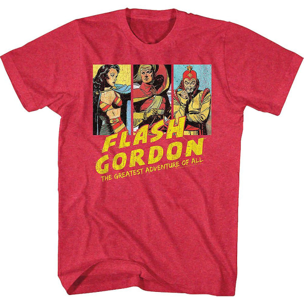 Den Største Eventyr Af Alle Flash Gordon T-Shirt L