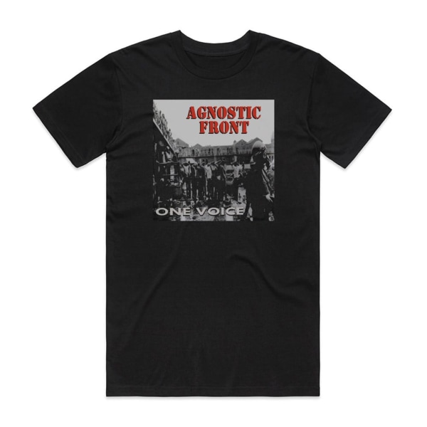 Agnostic Front One Voice Album Cover T-shirt Svart L