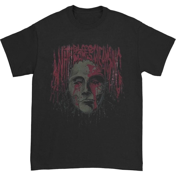 With Blood Comes Cleansing Bloody Face T-shirt M