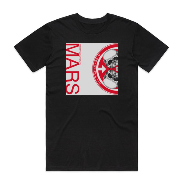 30 Seconds to Mars A Beautiful Lie 3 Album Cover T-Shirt Svart XL