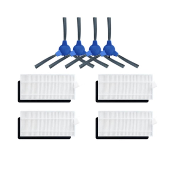 Hepa Filter Sidebørste Udskiftning til Conga 1090 1790 Titanium Ultra Robotstøvsuger Reservedele