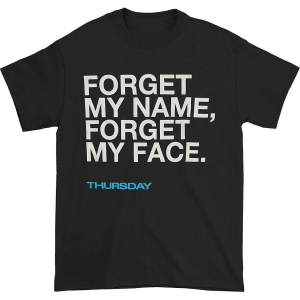 Thursday Forget My Name T-shirt L