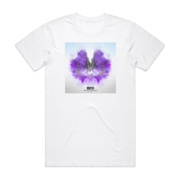 Zedd Addicted To A Memory Album Cover T-skjorte Hvit XL