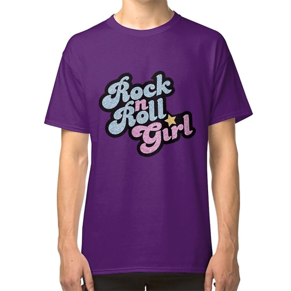 Rock n' Roll Girl -paita purple L