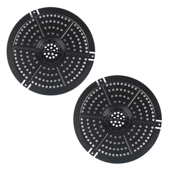 2X Luftfrityr-Grillpanerstatning for Power Dashboard 2qt-2.6Qt Luftfrityr, Crisper Pan, Luftfrityr