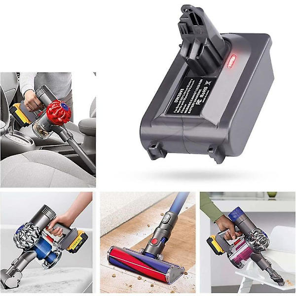 V6 Batteriadapter Dw20v6 Til 20v Lithium Batteri Konvertering Til V6 Batteri Sv03 Sv04 Sv09 DC62 DC5
