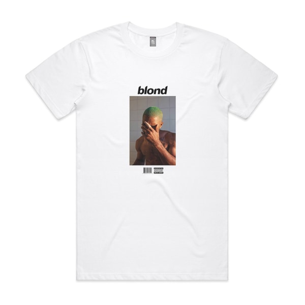 Frank Ocean Blond Album Cover T-shirt Vit S