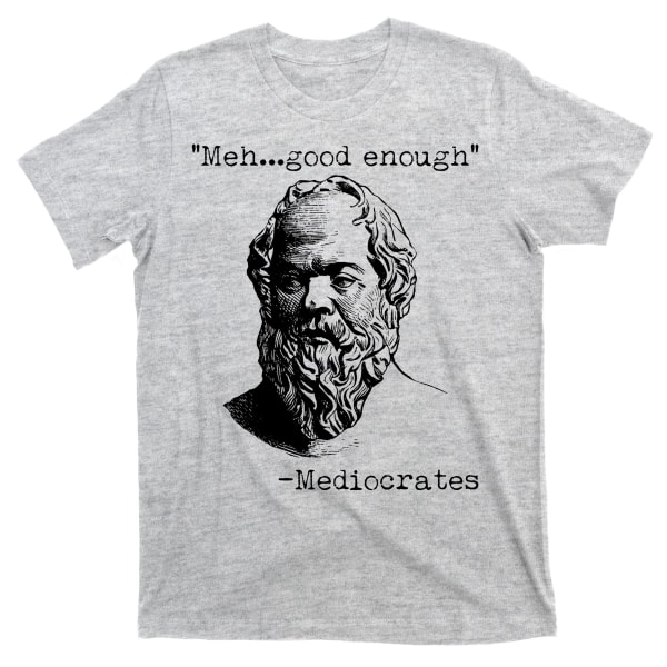 Mediocrates Meh Bra-Nog-T-Shirt M