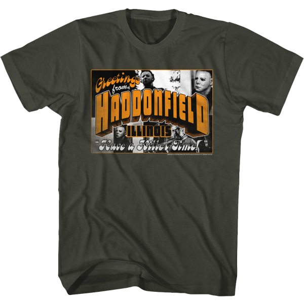 Haddonfield Postkort Halloween T-skjorte S