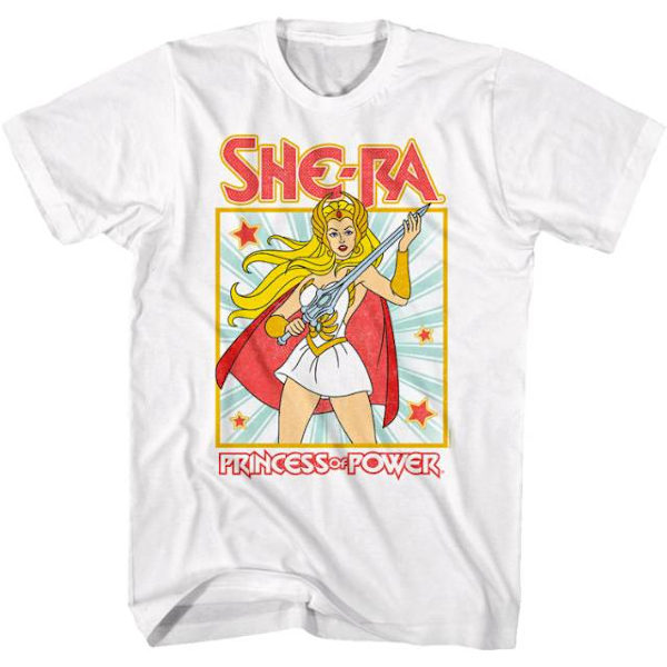 She-Ra Prinsesse af Magt Pose Masters of the Universe T-shirt L