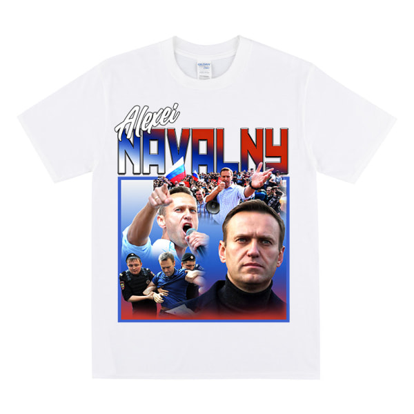 ALEXEI NAVALNY Hyldest T-shirt White XL