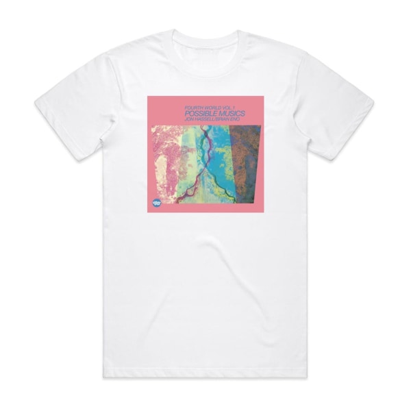 Jon Hassell Fourth World Volym 1 Possible Musics Albumomslag T-shirt Vit L