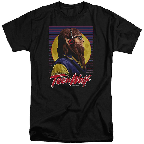 Teen Wolf Hörlurar T-shirt XXXL