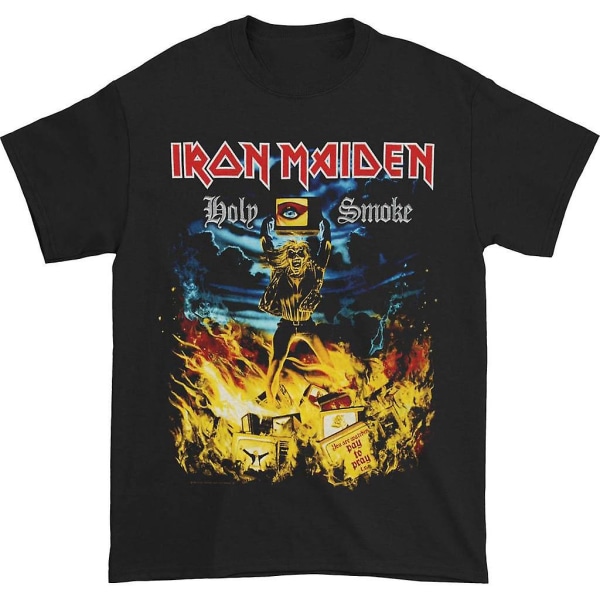 Iron Maiden Holy Smoke T-skjorte XL