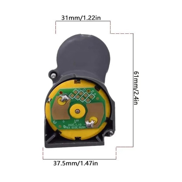 500 600 700 800 900 I7 I3 E6 E5-serien Dammsugare sidoborstmotormodul