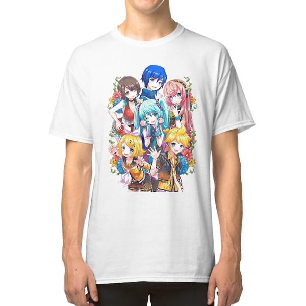 Vocaloid projektdiva T-shirt XXL