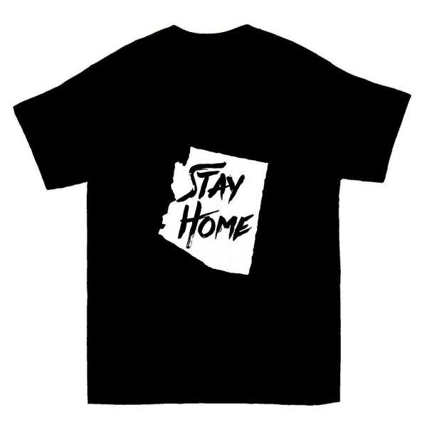 Stay Home Arizona T-shirt L