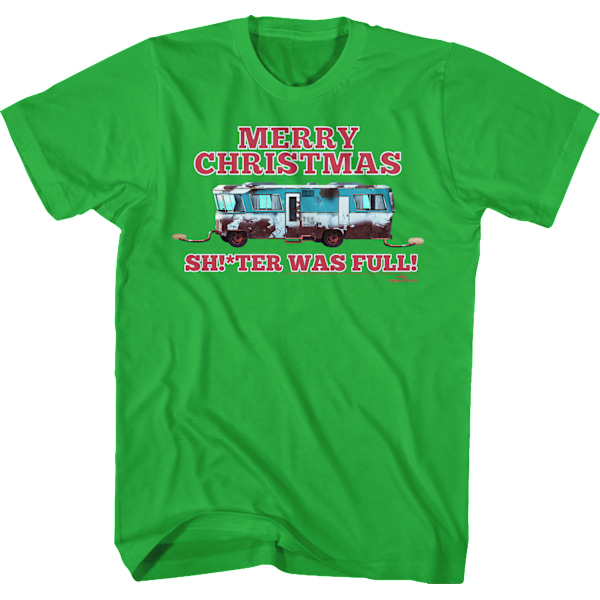 Merry Christmas Shitter Was Full Joululoma T-paita XXXL