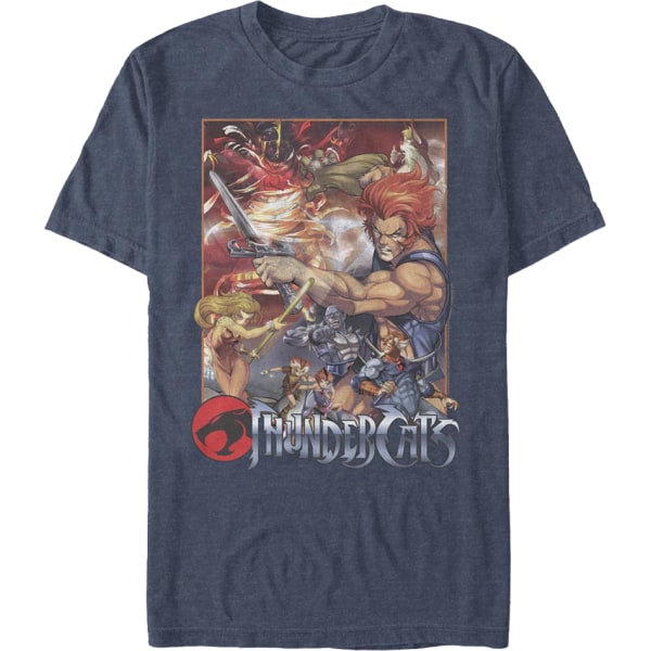 Klassisk ThunderCats-affisch T-shirt XXL