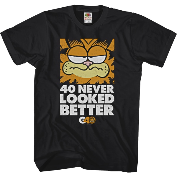 40 Never Looked Better Garfield T-skjorte XL