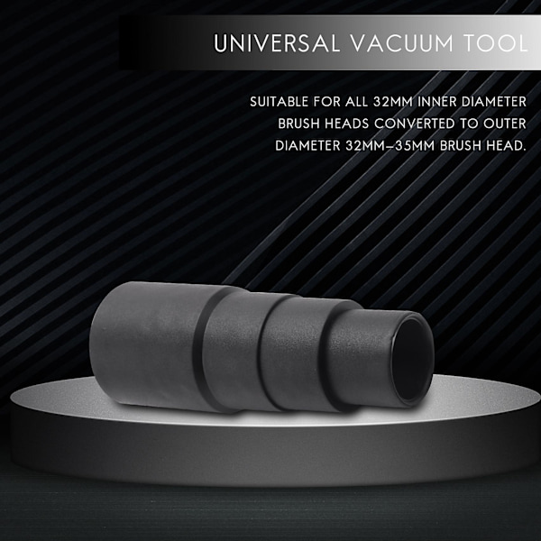 3 stk Vakuumstøvsuger Slange Universal Adapter 32mm 35mm Rengjøringsadapter Børstesugerhode Kobling