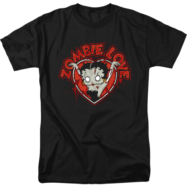 Zombie Love Betty Boop T-shirt XXL