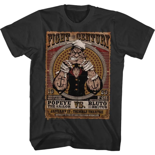 Fight Of The Century Popeye T-skjorte M